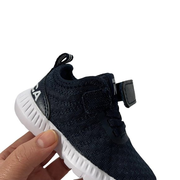 Nautica Baby Infant Boys Sneakers Size 5 Navy Blue Lightweight Comfortable Shoes - Picture 8 of 12